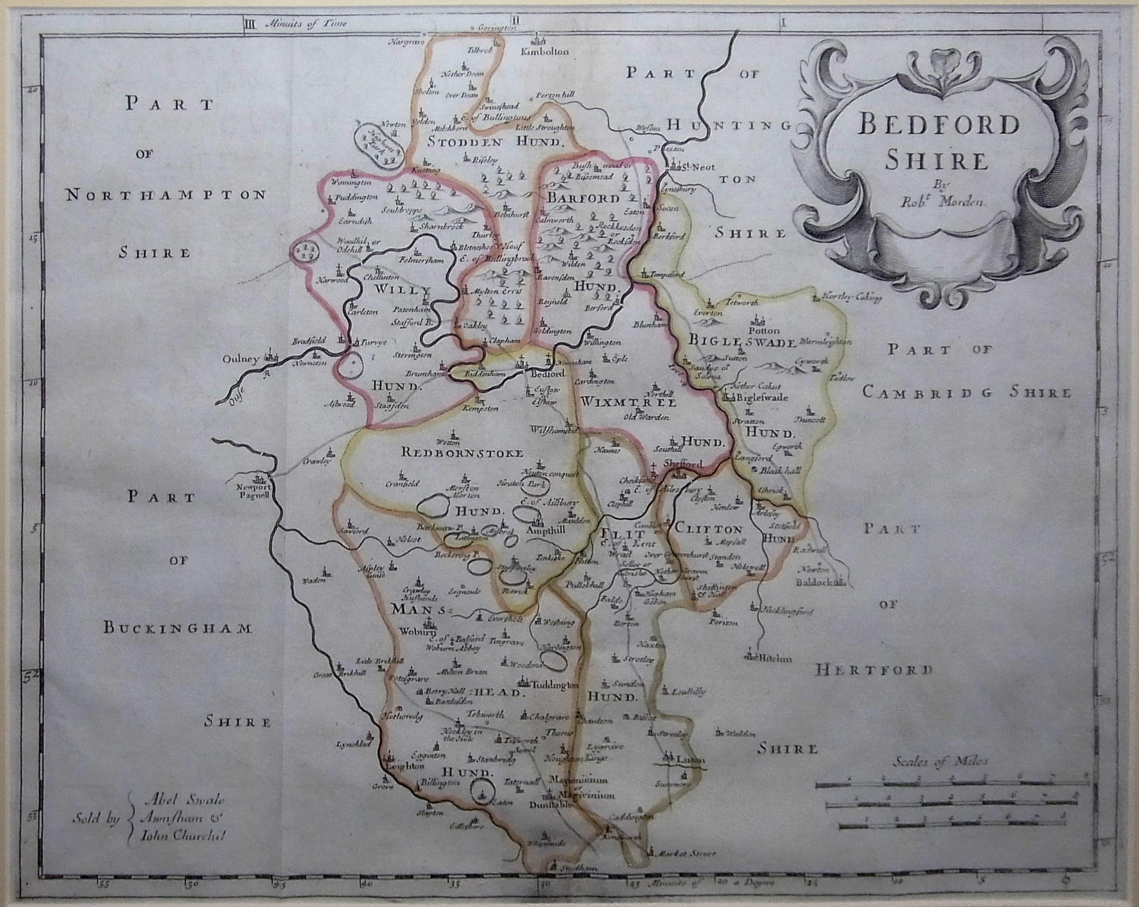 Bedfordshire The Antique Map Ltd Bedfordshire The Antique Map Ltd, Classic Car Garage Bedfordshire England Maps